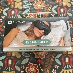 FirstHealth Eye Massager music and heat therapy